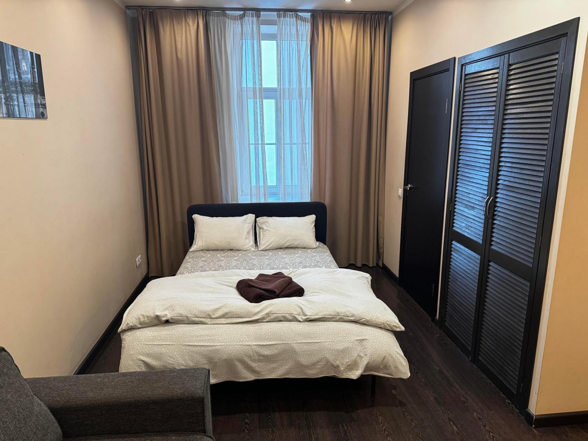 Aparthotel Riga Exterior foto A room at the hotel